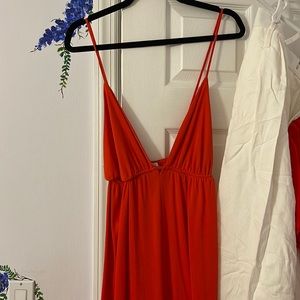 RED ZARA JUMPSUIT